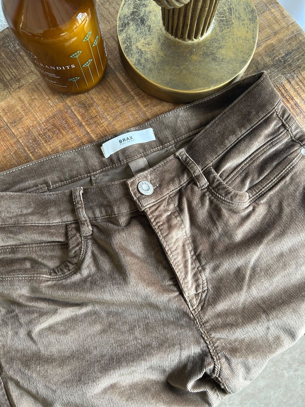 Brax Pantaloni: Brax Feel Good Cord Hose - Gr. 36 – Usato da Illnau venduto da Monkky 4