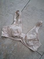 Damen BH Spitze beige Grösse 85B, transparent 