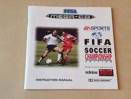 Anleitung FIFA International Soccer Sega Mega CD Deutsch