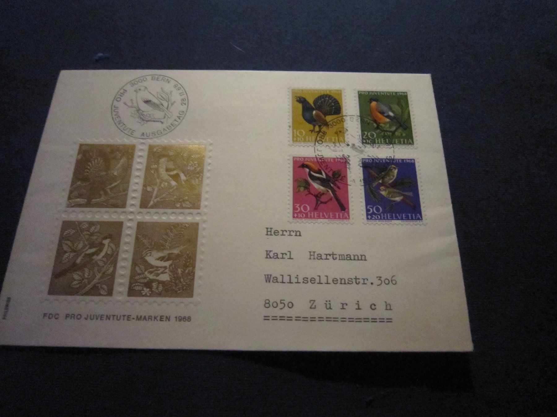 Tous les timbres: PJ 1968 FDC Serien – D'occasion à Gordola par Polentaefung 4