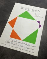 Original Seriegraphie von Max Bill 1984 Lippische Gesellscha