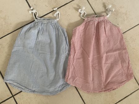 2 süsse H&M Sommerkleider Gr. 98 