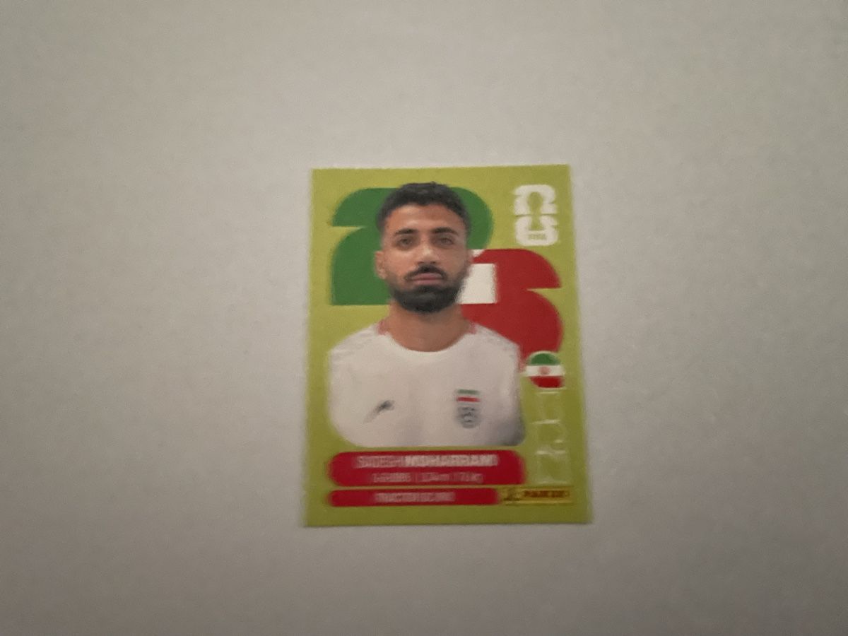Panini Carte collezionabili: FIFA WM 2026 Sadegh Moharrami IRN 9 – Nuovo (secondo la descrizione) da Winterthur venduto da Cobraforce