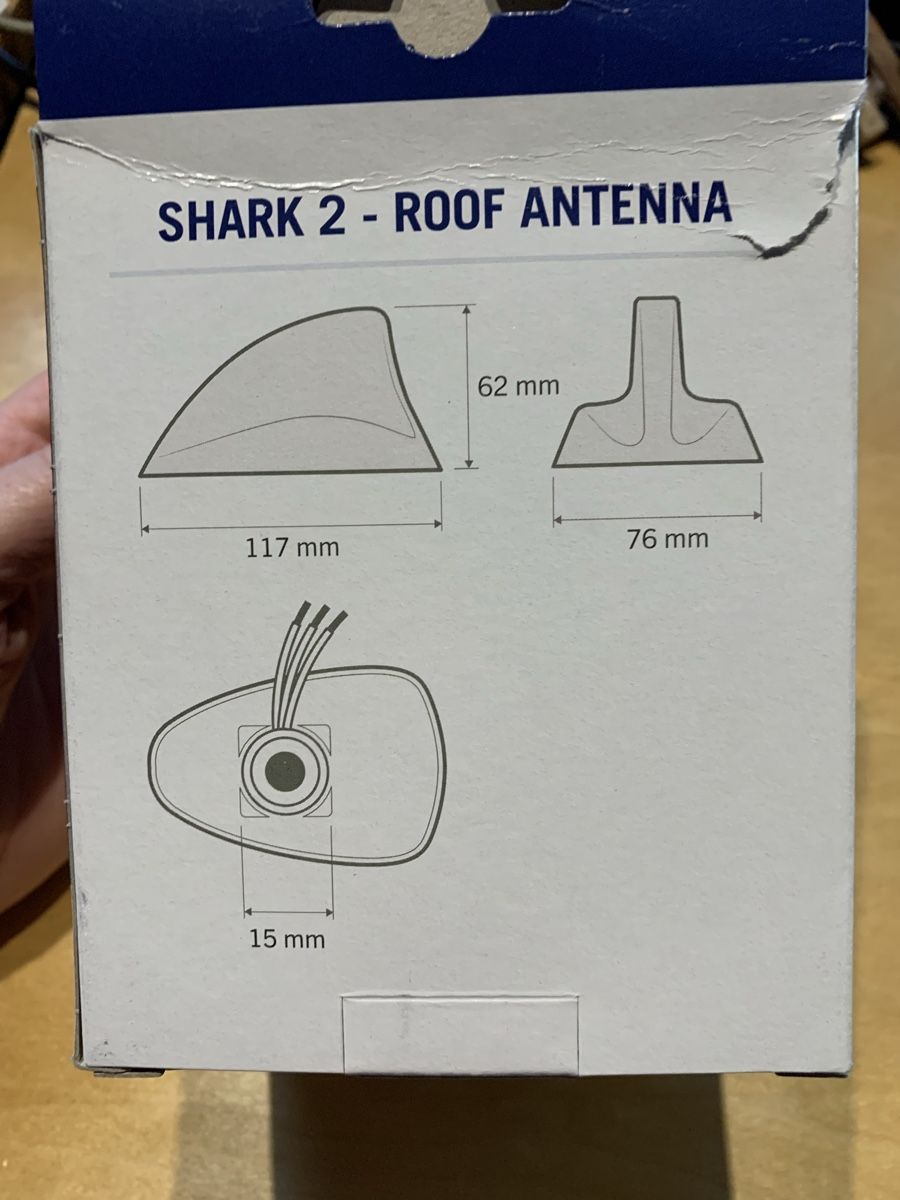 Funktechnik: Shark 2 Dachantenne für DAB+ Neu – Neu und originalverpackt aus Mosnang von adrianoworks 3