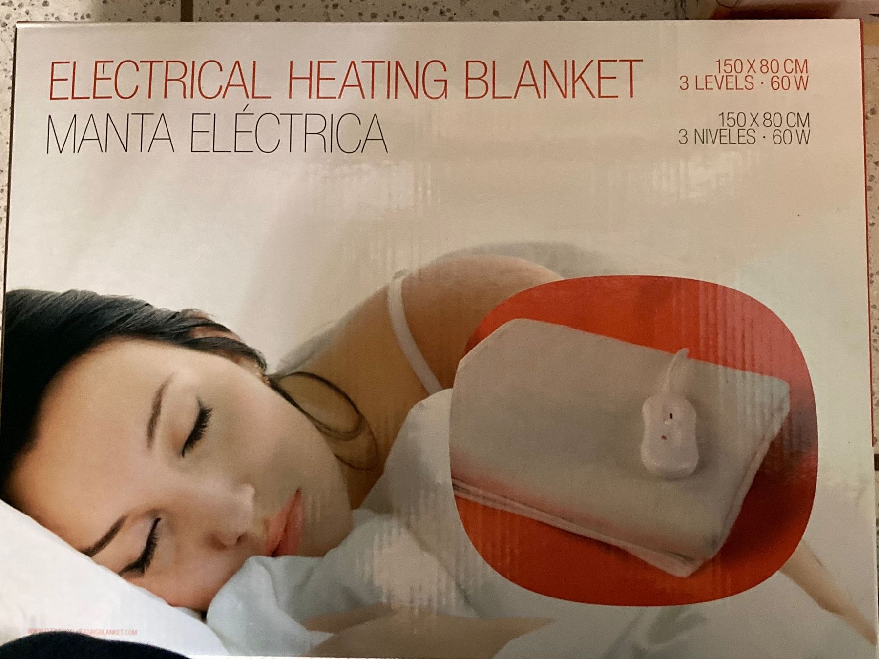 Coperte: Couverture chauffante douce et confortable -  neuve – Nuovo e nell'imballaggio originale da Monthey venduto da Chez-Dani-81