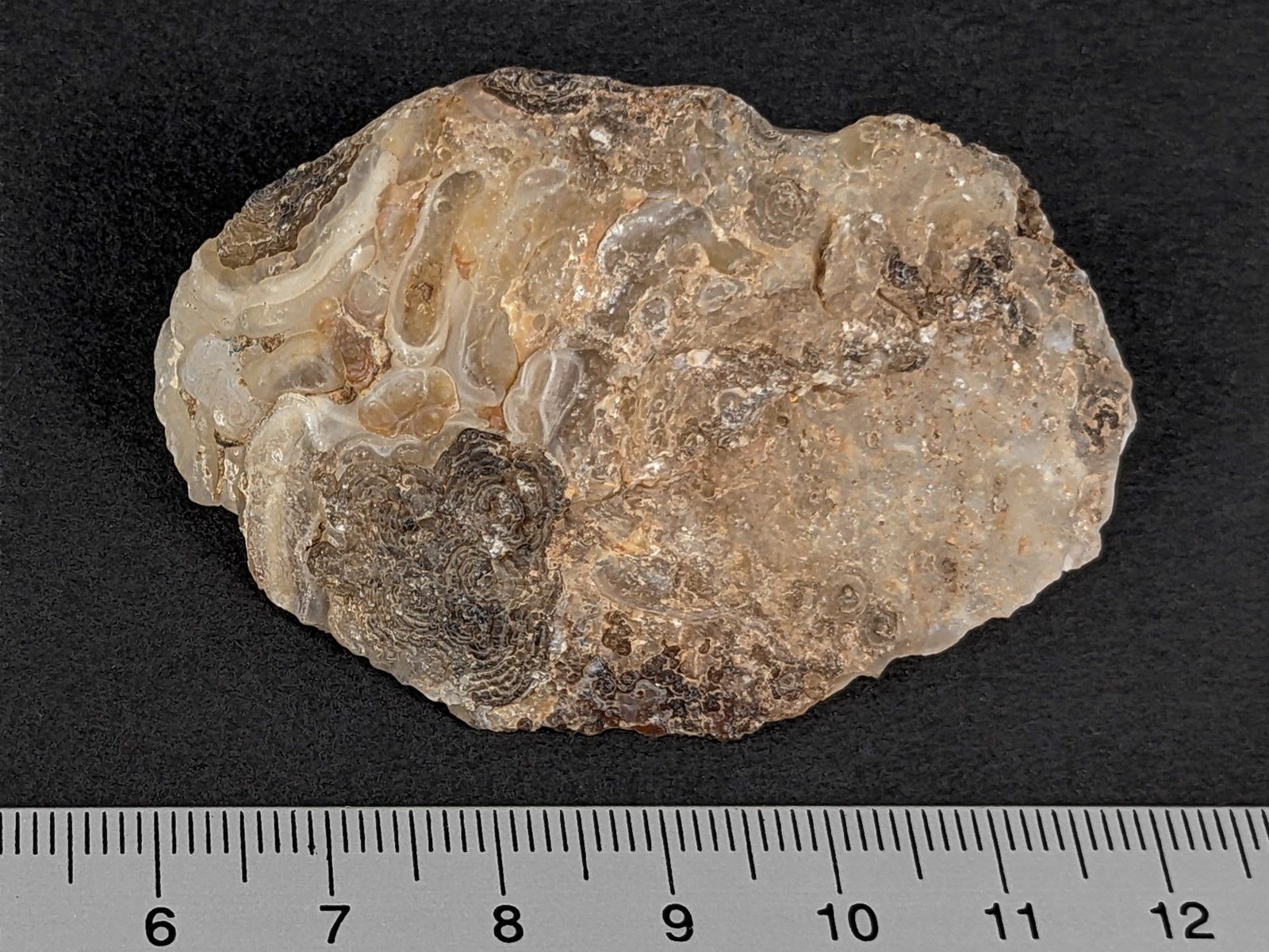 Mineralien & Heilsteine: Achat Geode (Feenschloss) 6,4cm - 61g – Neu und originalverpackt aus Meilen von StoneGarden 1