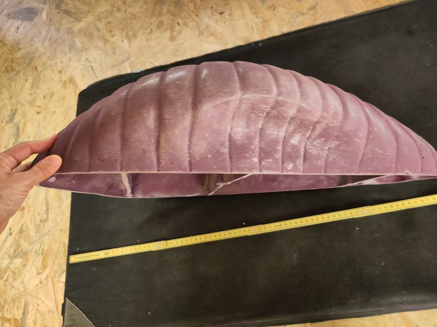 Kletterwände & Klettergriffe: Klettergriff sehr gross, violett – Gebraucht aus Oberflachs von Maudite 2