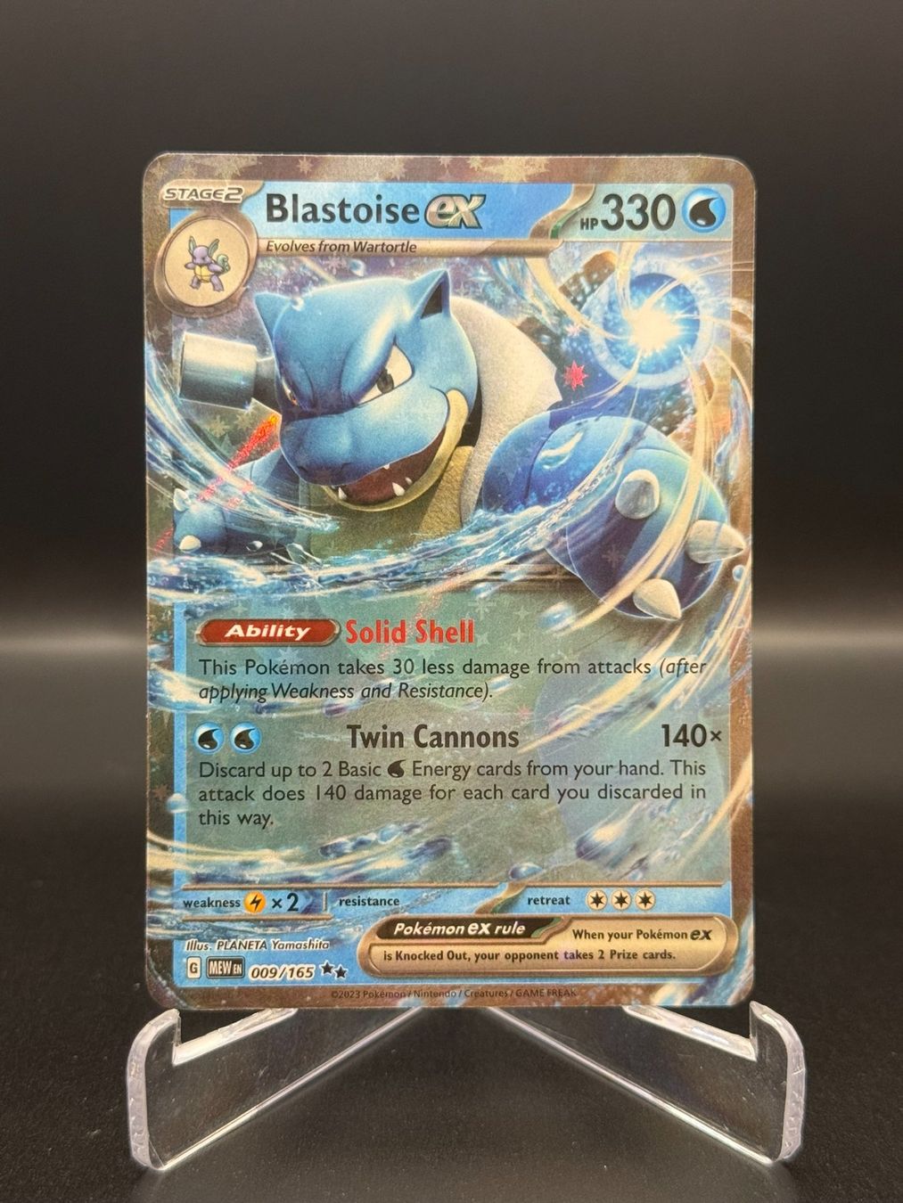 Pokémon Cartes à collectionner: Blastoise ex (MEW 009) – D'occasion à Birmensdorf ZH par SnorlaxMail
