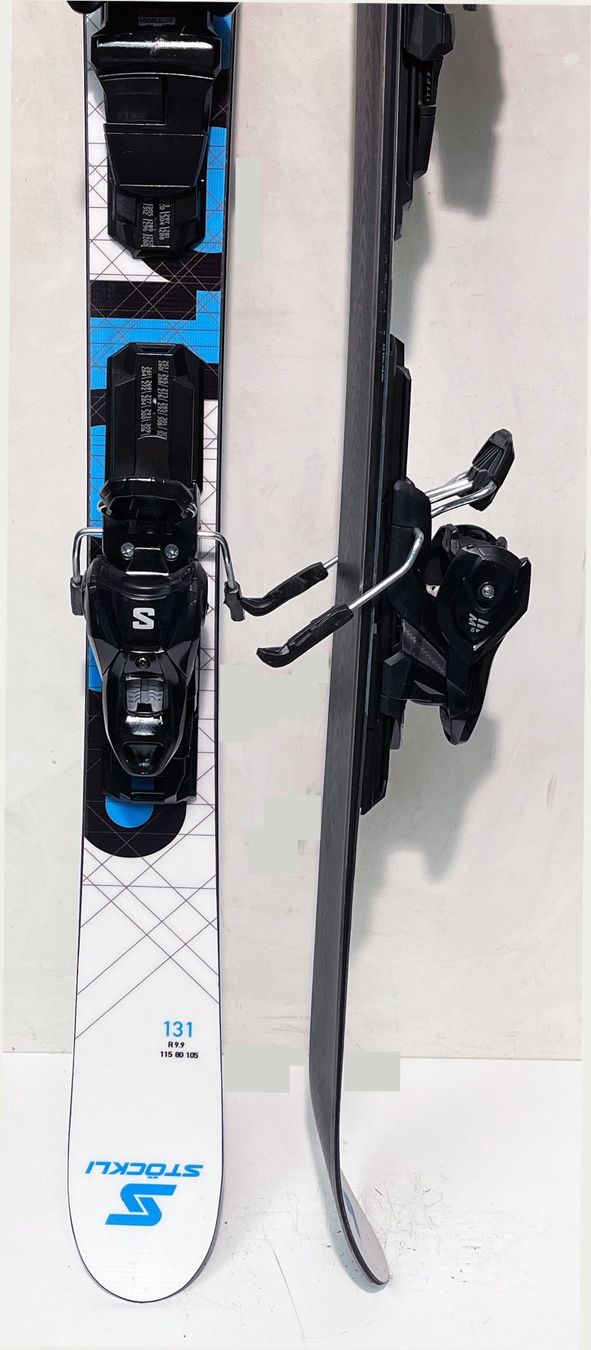 Stöckli Skis: Stöckli LOOP JR    131 cm; eine Saison gebraucht mit Holzker – Gebraucht aus Brüttisellen von SkiverkaufStepan 3
