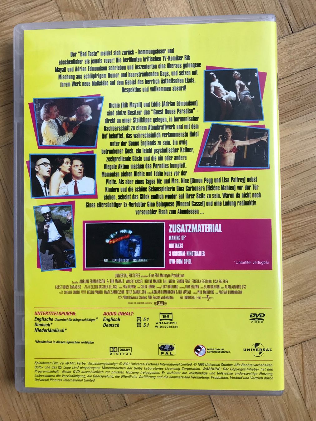 Alle DVDs: Guest House Paradiso - DVD – Gebraucht aus Zürich von Malcom 2