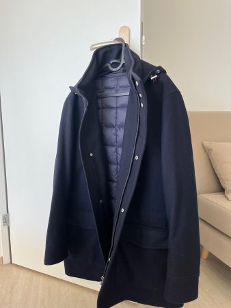 Suitsupply Piemonte Padded Coat – Wool Cashmere – Size 50