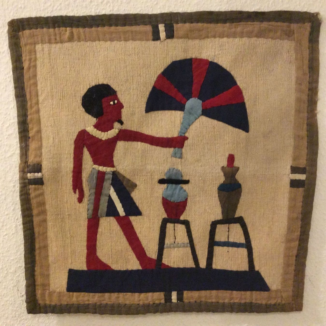 Dipinti: Appliqué de Tissus - Egypte – Usato da Genève venduto da edelweiss1900 1
