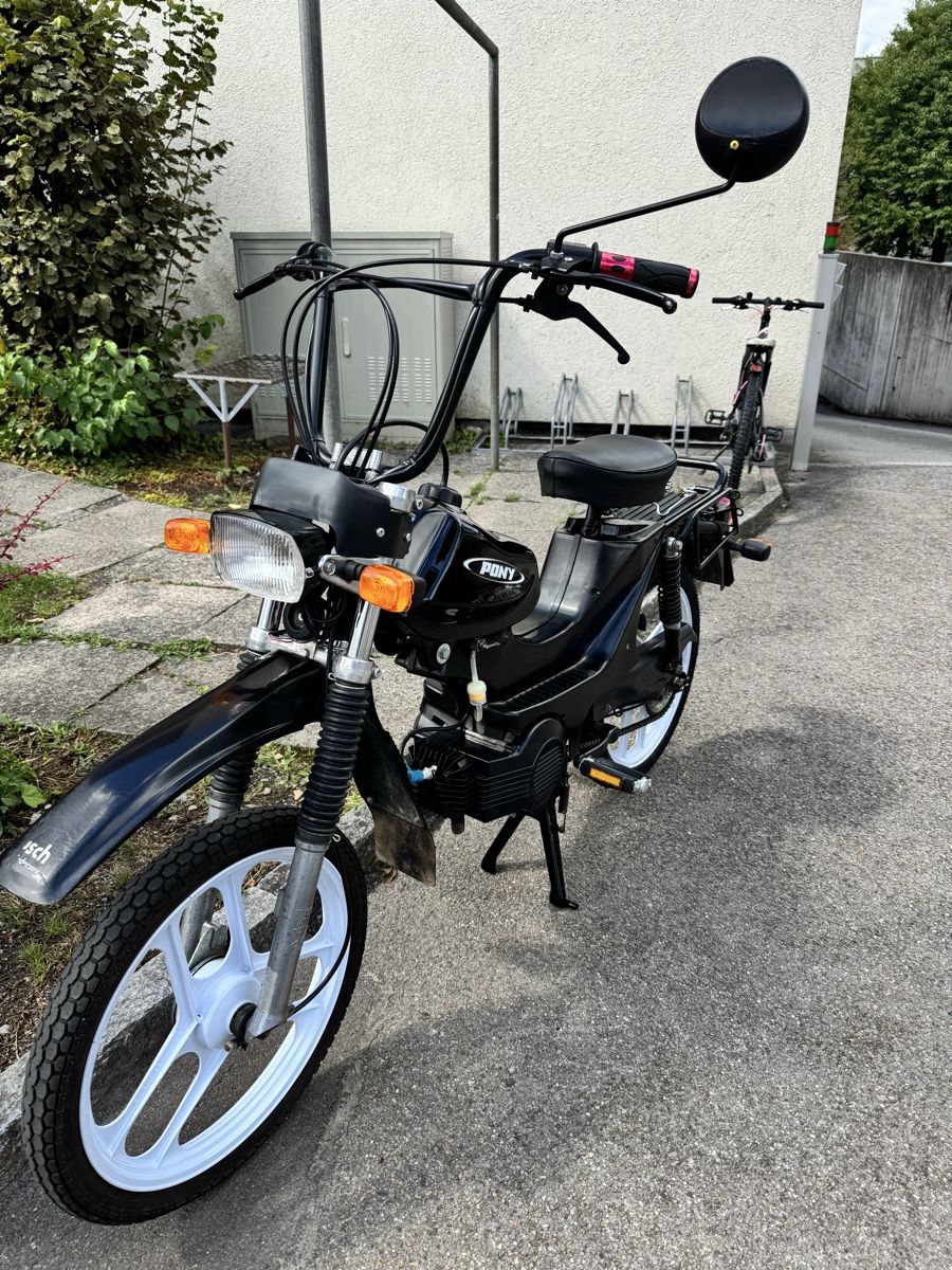 Pony Mofas: Mofa Pony Cross mit E-Starter wie neu  – Gebraucht aus Hedingen von ari_wz2s