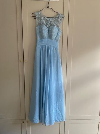 Blaues Abendkleid Gr. 34