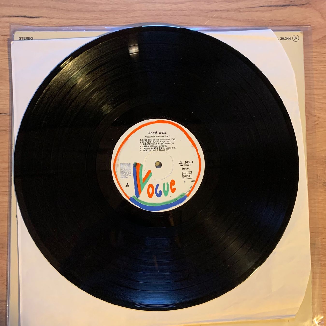 Dischi in vinile: BOB WELCH WITH HEAD WEST...OG FR... VG++/VG+ – Usato da Gals venduto da Diskopatshop 2