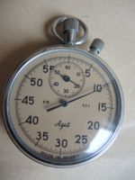 Agat Stoppuhr mechanisch Made in RUSSIA Soviet Uhr