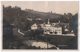 Weissbad, Hotel und Tennisplatz, gelaufen 1925