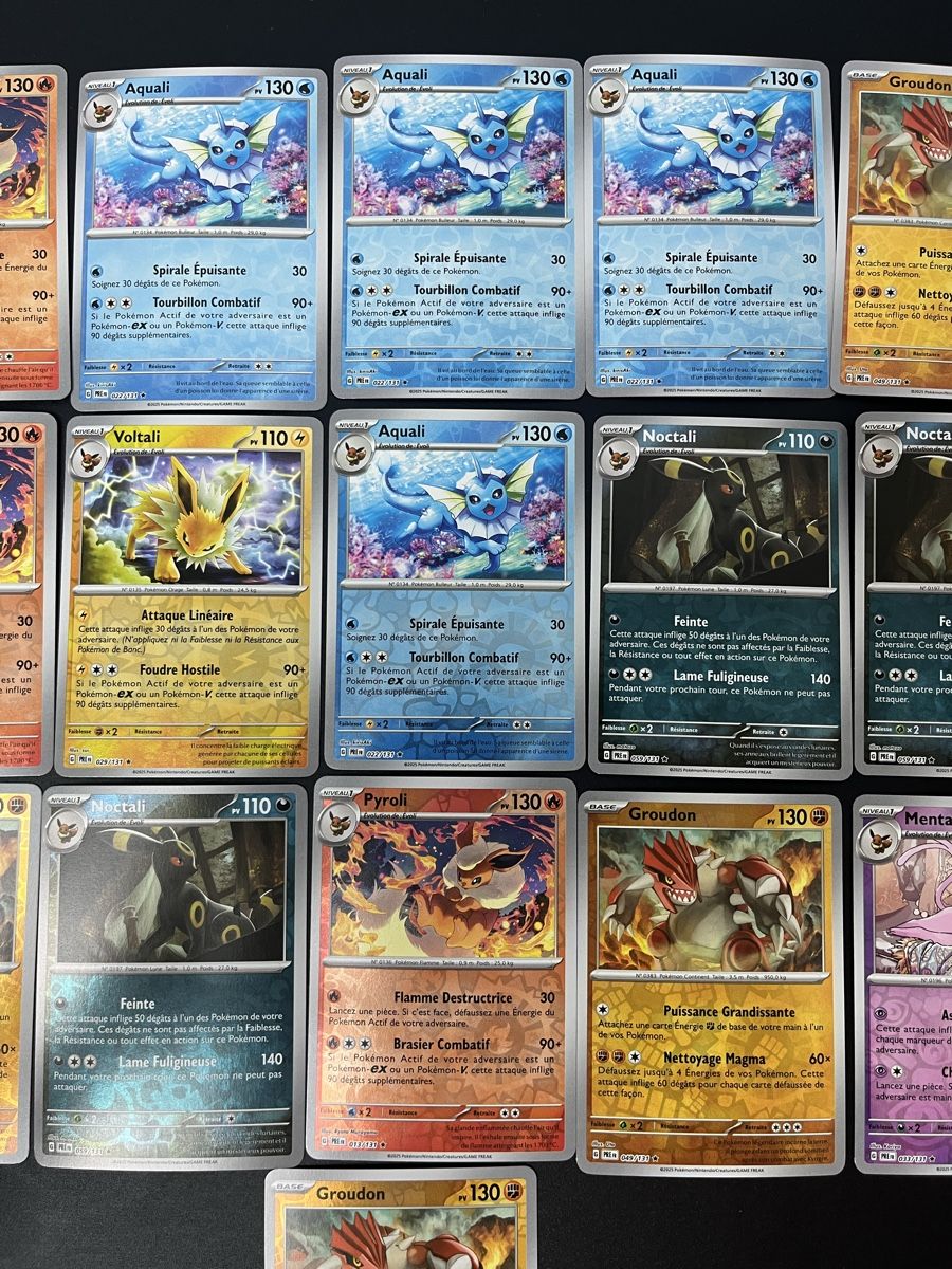 Pokémon Carte collezionabili: 16 cartes Pokémon Rare Reverse EV Évolution Prismatique FR – Nuovo (secondo la descrizione) da Les Avanchets venduto da lunedeneige.shop 2