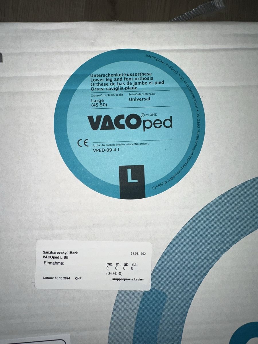 Appareils médicaux: Vecoped, neu, Größe L – Neuf avec emballage d'origine à Grindel par Viktoriia09 2