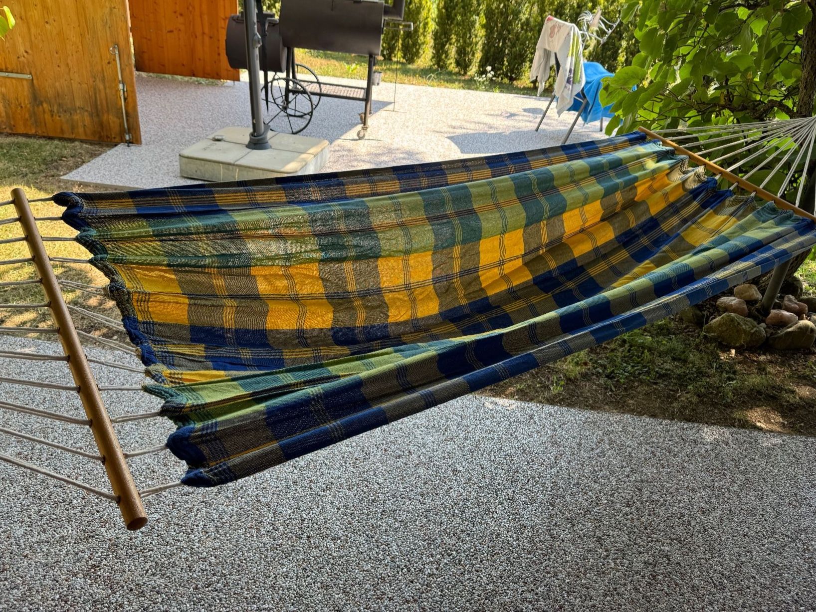 Hamac: 2 Hängematte gestreift und kariert – D'occasion à Laupen ZH par JRICHLI 2