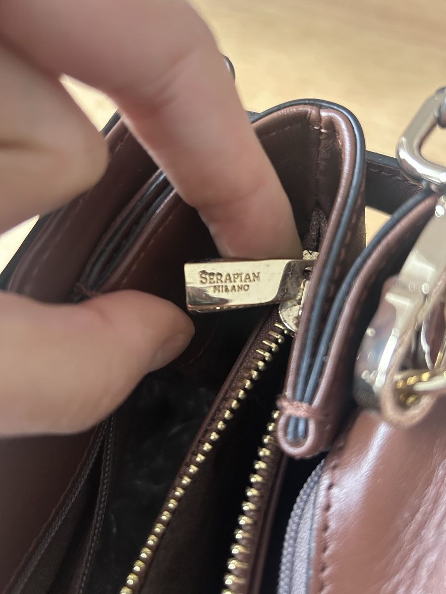 Serapian Borse da donna: Sac Serapian marron  – Usato da Chêne-Bourg venduto da Sarahchge 7