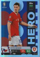EURO 2024 Topps MATCH ATTAX HERO CZE 18 PATRIK SCHICK foil