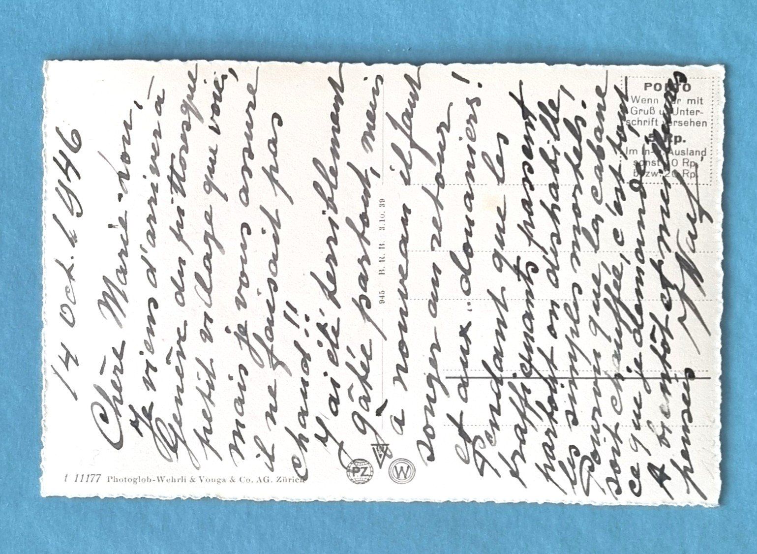 Cartoline postali: Olten - Strandbad - 1946 – Usato da Rothrist venduto da RROENK 1