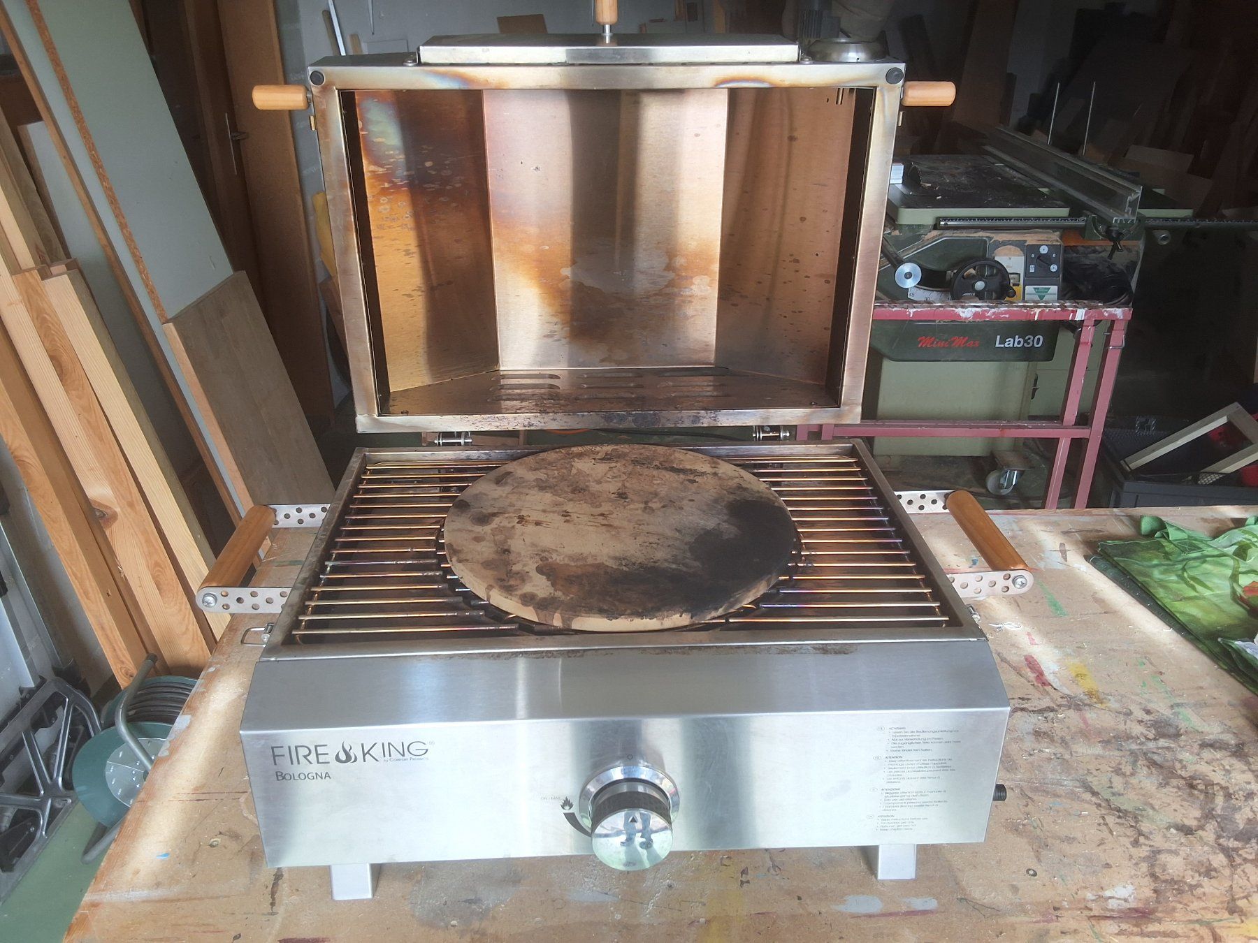 Forni per pizza: Pizzaofen Bologna Fire King – Usato da Lommiswil venduto da marico1955 2