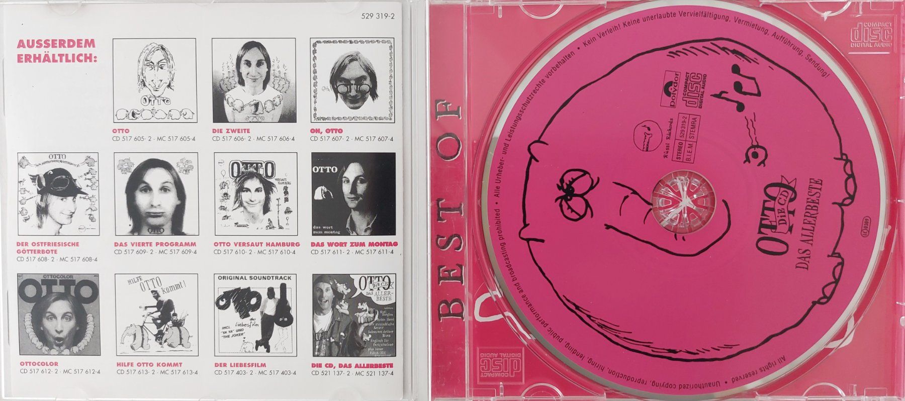 CD: Otto Waalkes (CD) – Usato da Mellingen venduto da esteini4 2