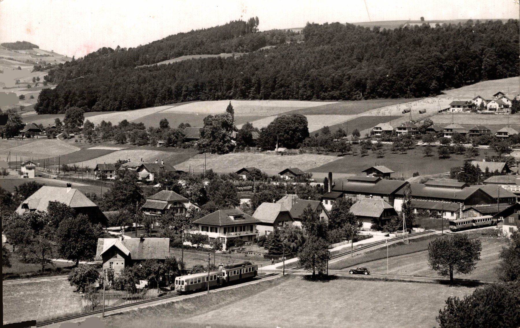 Cartoline postali: Worb. Zug mit Triebwagen – Usato da Bronschhofen venduto da Astore