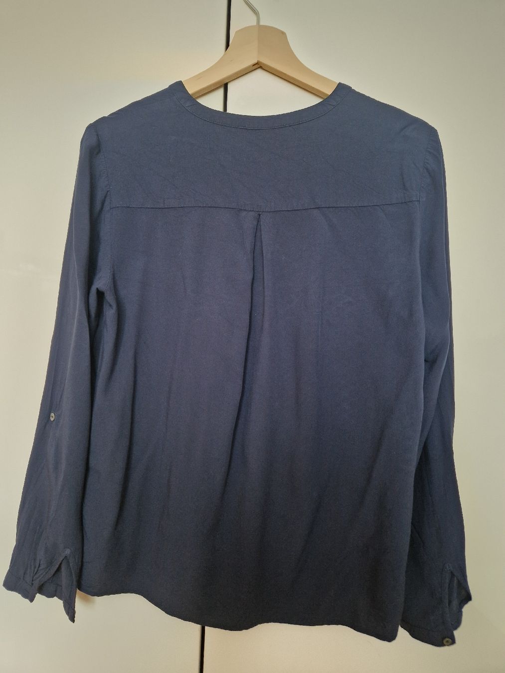 Esprit Camicette: Esprit Damen Bluse, Gr. 36, Dunkelblau – Usato da Reinach BL venduto da Tinkerbelly27 4