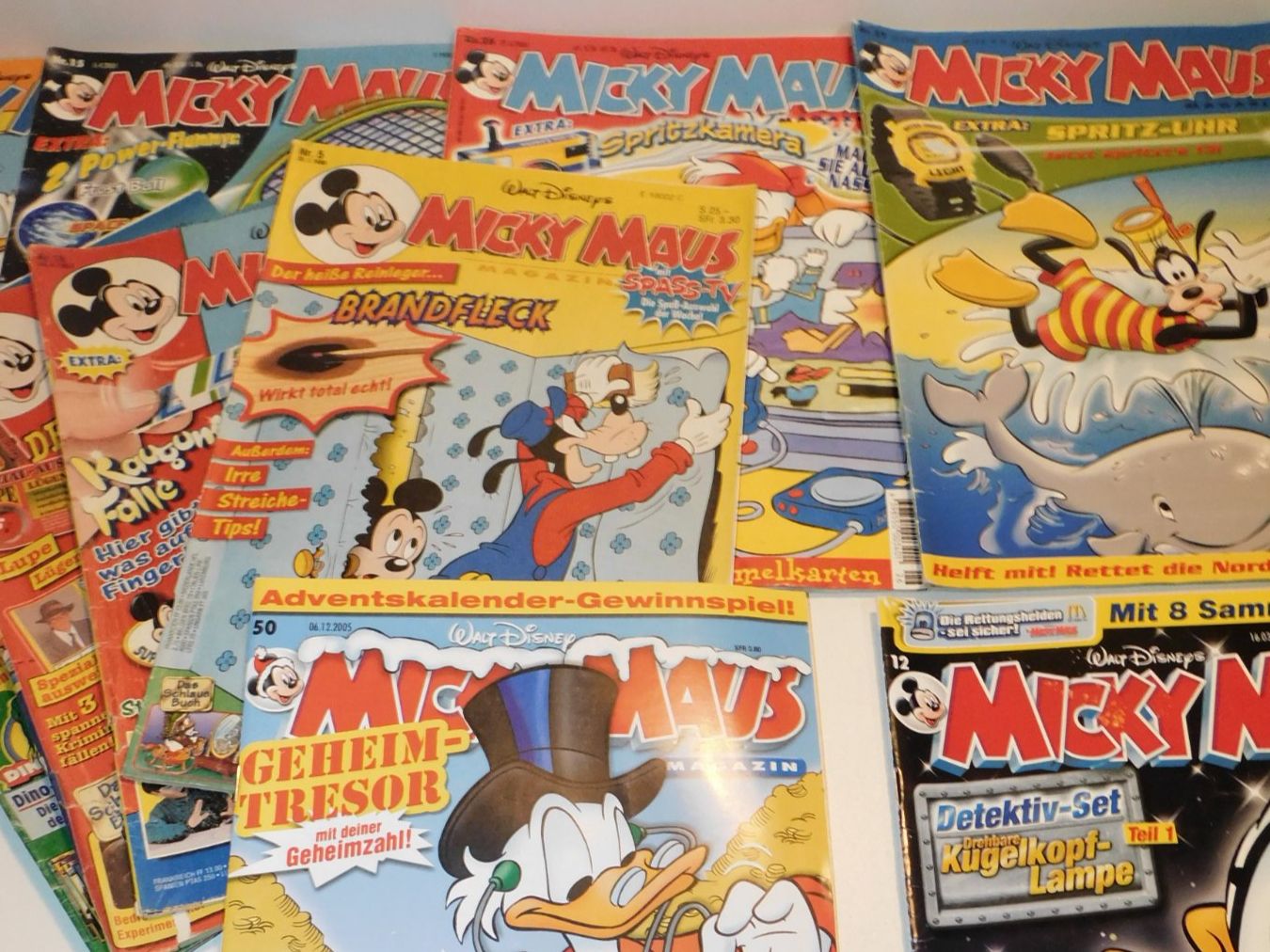 Fumetti: Comic 10 Micky Maus Hefte -  alte Comic Hefte   gebaucht – Usato da Sursee venduto da 76 7