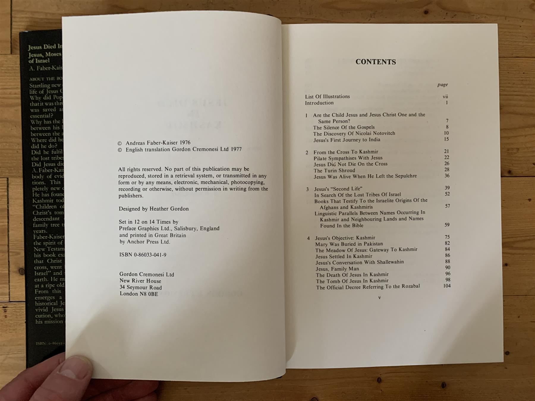 Libri: Jesus died in Kashmir – Usato da Himmelried venduto da rasmus67 3