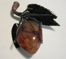 Stein Fossil Edelstein - Dekoration  schöner geschliffener S