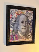 Unikat Hologramm-Kunst/Franklin Batman/+Echtheitszertifikat