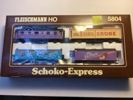Tolle H0 Sammlerpackung "FLEISCHMANN SCHOKO-EXPRESS“ NEU&OVP