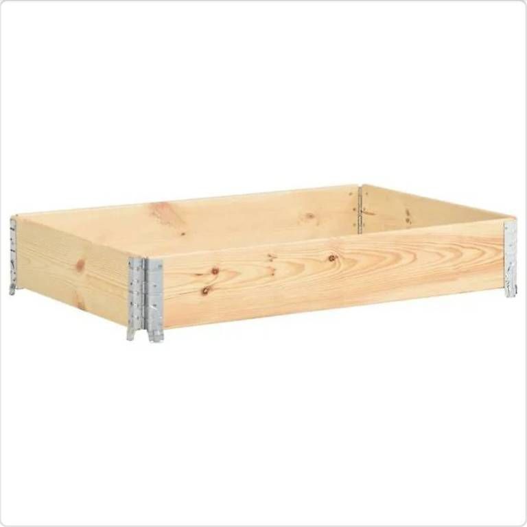 Pallets: Hochbeet / 2x Palettenrahmen 120x80x20 – Usato da basel venduto da Jaminbenjamin 1