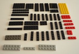 Set flache Lego Bausteine "Neuwertig"