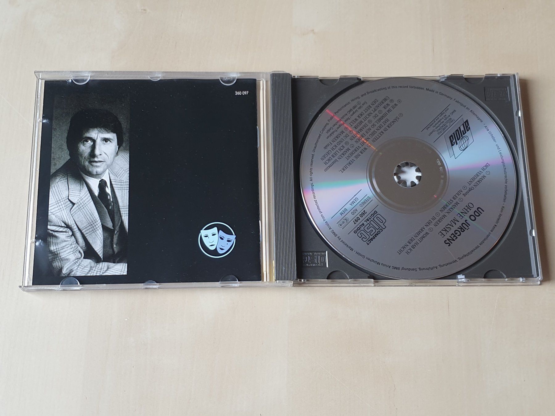 CD: Udo Jürgens ohne Maske – Usato da Stansstad venduto da collectorsshop 2