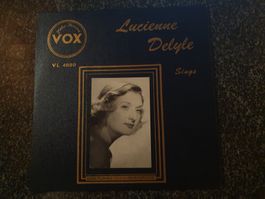 Schallplatte- Lucienne Delyle