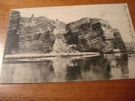 Helgoland, Schutzbauten an der Westküste, um 1910