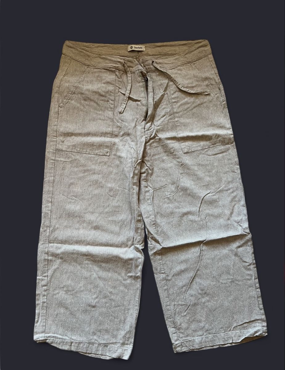 Pantaloni: Leinenhose, Grösse L (40) – Usato da Basel venduto da lolixyz
