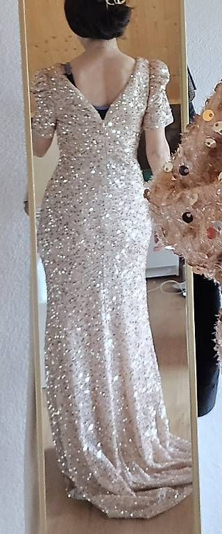 Vestiti: Abendkleid gold gr. 36  – Usato da Zell ZH venduto da fil_zw9l 3