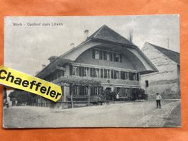 1920 Gasthof zum Löwen Worb, Rarität!