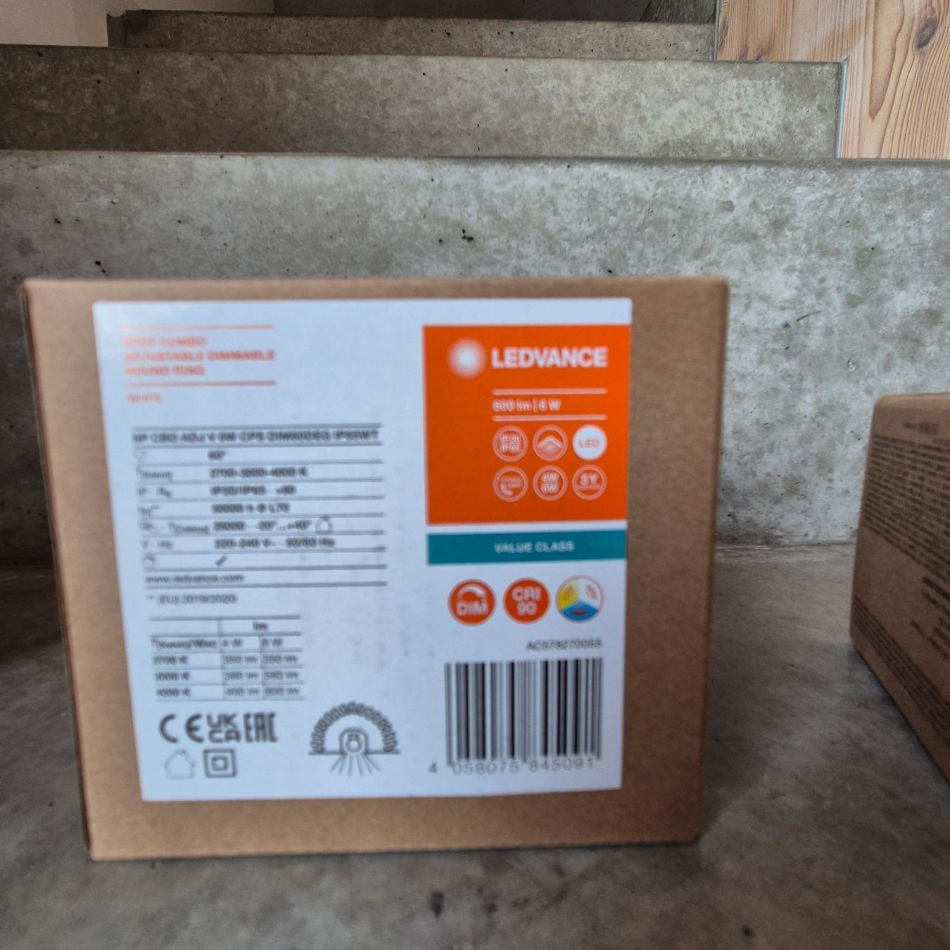 Osram Lampadari & plafoniere: LEDVANCE Einbaustrahler 600lm dimmbar neu OVP – Nuovo e nell'imballaggio originale da Schafisheim venduto da Bingi02 2