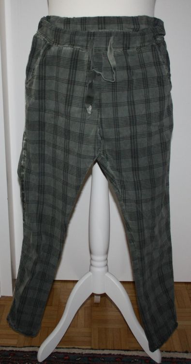 Claudette Hose – Olivgrün