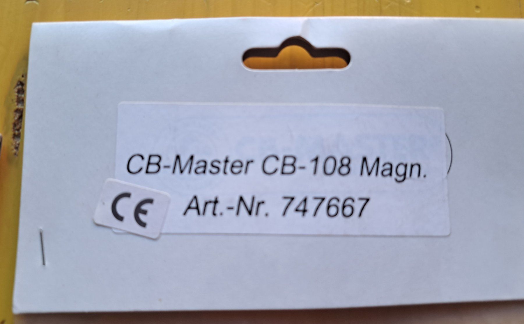 Radiocomunicazione: CB Magnetantennen, Magnetfussantennen – Nuovo e nell'imballaggio originale da Basel venduto da Selaseth 5