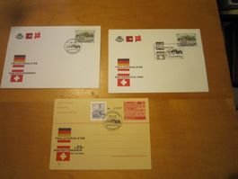 LOt A 1988 Trilaterale schöne Belege