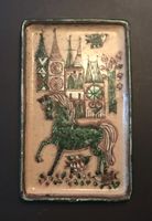 Vide-poche en céramique Steffisburg, cheval & châteaux