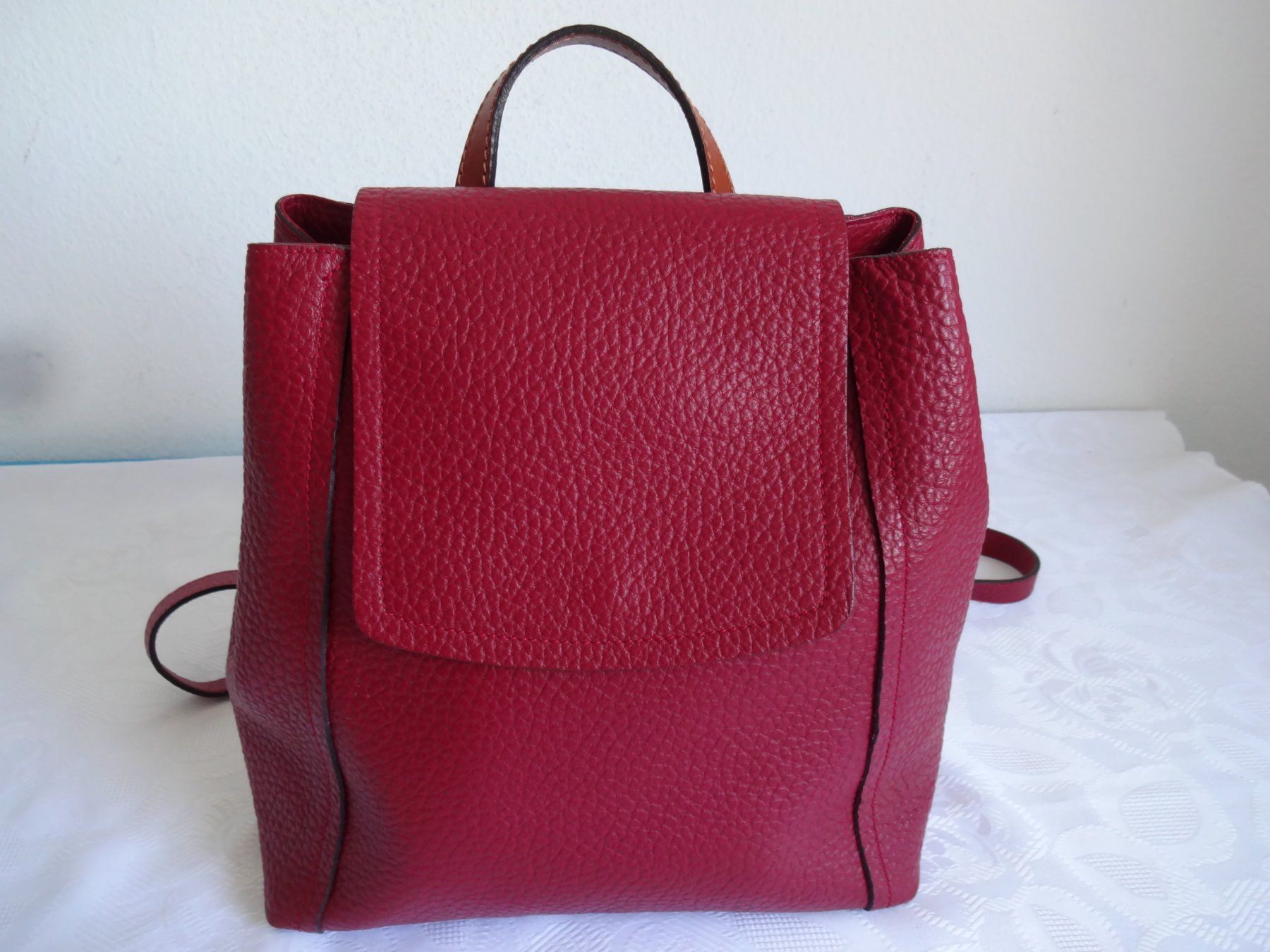 Zaini: Orig." 07 14 "Echt Leder Rucksack – Usato da Frauenfeld venduto da Reyy58